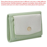 Royal Bagger Genuine Leather Mini Trifold Wallet, Portable RFID Protected Card Holder, Coin Purse for Daily Use 1884