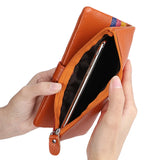 Royal Bagger Long Wallet for Women Genuine Cow Leather Fashion Casual Phone Purse Multi-card Slots Card Holder 1505