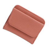 Royal Bagger Short Wallets for Women Genuine Cow Leather Portable Coin Purse Japanese Style Bifold Wallet Card Holder 1485